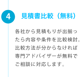 見積書比較（無料）